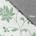 thumbnail image 2 of 4' x 6' Simply Daisy Traditional Floral French Country Chenille Area Rug, Green, 2 of 4