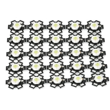 

25PCS High Bright Integrated Chip Light Source LED Bead Spotlight Bulb White 10000-15000K