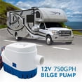thumbnail image 3 of Tholdsy 750GPH barco 12V marino automático sumergible sentina bomba de agua automática interruptor de flotador Teléfono y Comunicación, 3 of 4