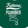 thumbnail image 4 of Inktastic Future Plumber Childs Plumbing Boys or Girls Baby Bib, 4 of 4