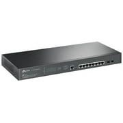 محول Jetstream 8-port 2.5gbase-t و2-port 10ge Sfp+ L2+ المُدار مع 8 منافذ
