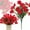 G, variant on Eucalyptus Morning Glory Trumpet-Red Fake Flowers, 1 Flower Fake Flowers Small(Plastic, One Size)