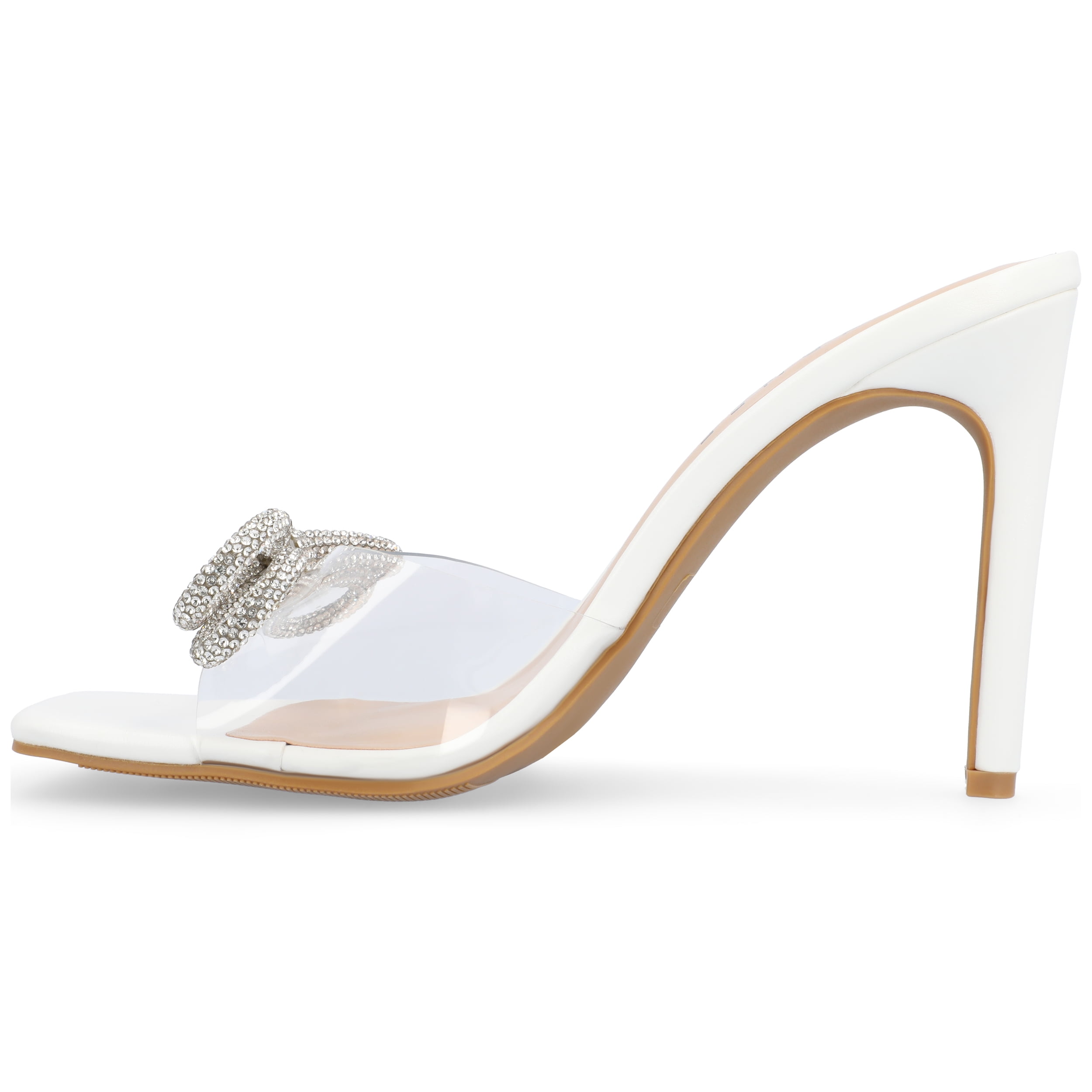 Journee Womens Fenella High Heel Open Toe Evening Dress Sandals