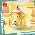 thumbnail image 2 of Personajes de Miniso Sanrio, juguetes de caja ciega de la serie divertida de comida colorida, figuritas de Anime, Kuromi Hangyodon, adornos de colección para niños, 2 of 5