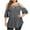 Gray, variant on Akafmk Plus Size Womens Summer Tops,Short Sleeve Tops for Women,Fashion Oversize Solid Color Shirt Hollow V-neck Cold Shoulder Trendy Loose Dressy Casual Blouses