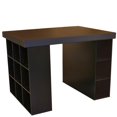 thumbnail image 2 of Project Center Desk with Bookcase and 3 Bin Cabinet-White, 2 of 2