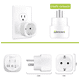 thumbnail image 3 of Adaptador De Enchufe Europeo EU A México MALUBERO Blanco, 3 of 4