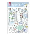 thumbnail image 3 of 3D Landscape Stickers Creative Space Scene Stickers Cute Original Lot E0 W1T1, 3 of 7