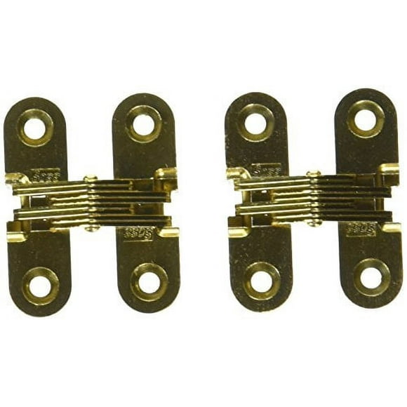 SOSS 203CUS4 #203 Satin Brass Invisible Hinge (1 Pair)