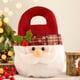 thumbnail image 1 of Puntoco Bolsa de regalo de Navidad con asa Bolsa de dulces para suministros de fiesta de Navidad Muñeco de nieve súper lindo Papá Noel para decoración Regalo trasero, 1 of 6