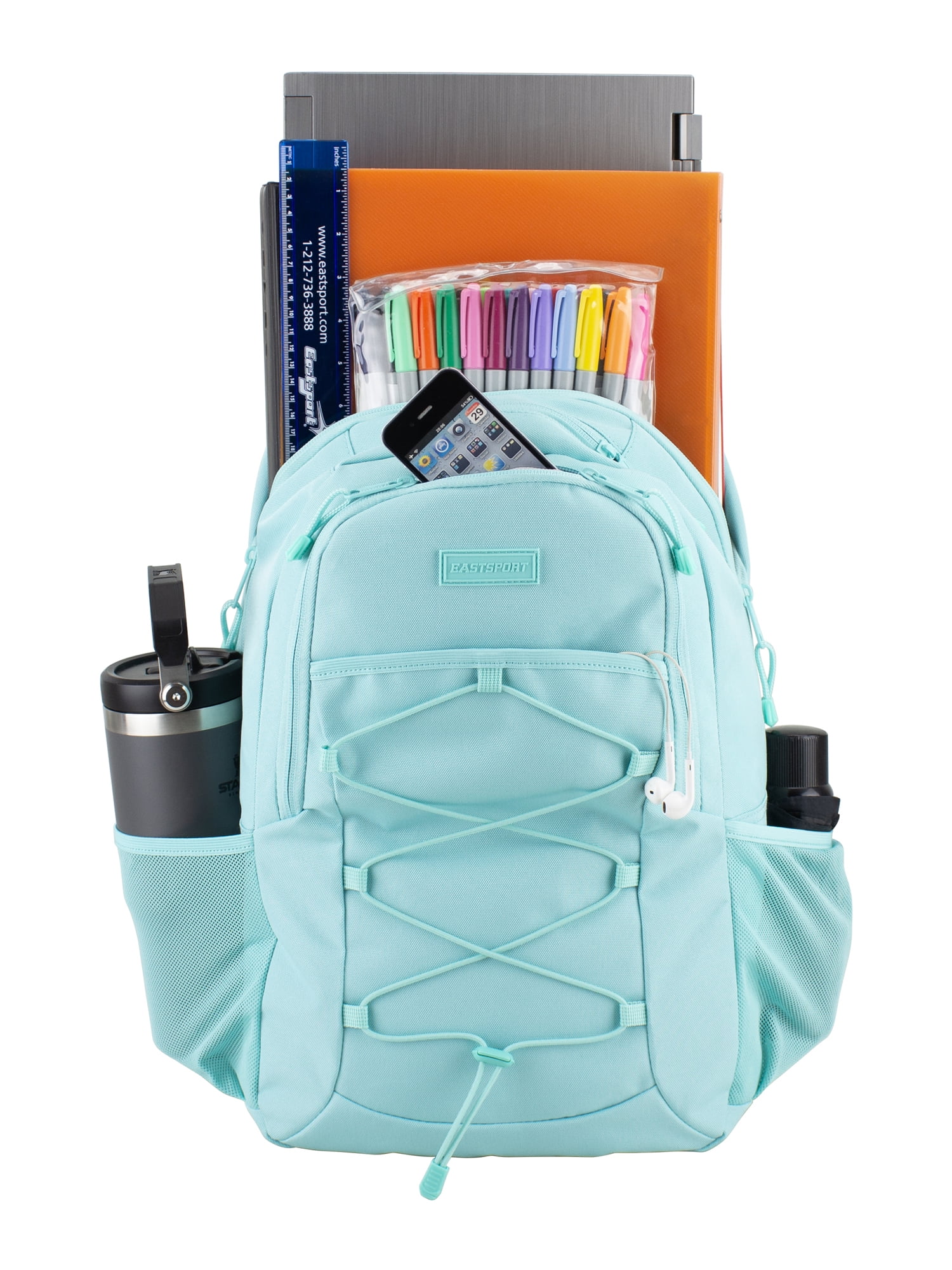 Eastsport Apex Sport Backpack, Aqua Sky