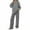 Grey, variant on Lounge Sets for Women, Women Fall Fashion 2025 2 Piece Outfits Sweatsuit Set Jogger Sweatpants Matching Sets Airport Tracksuit(Brown,S)