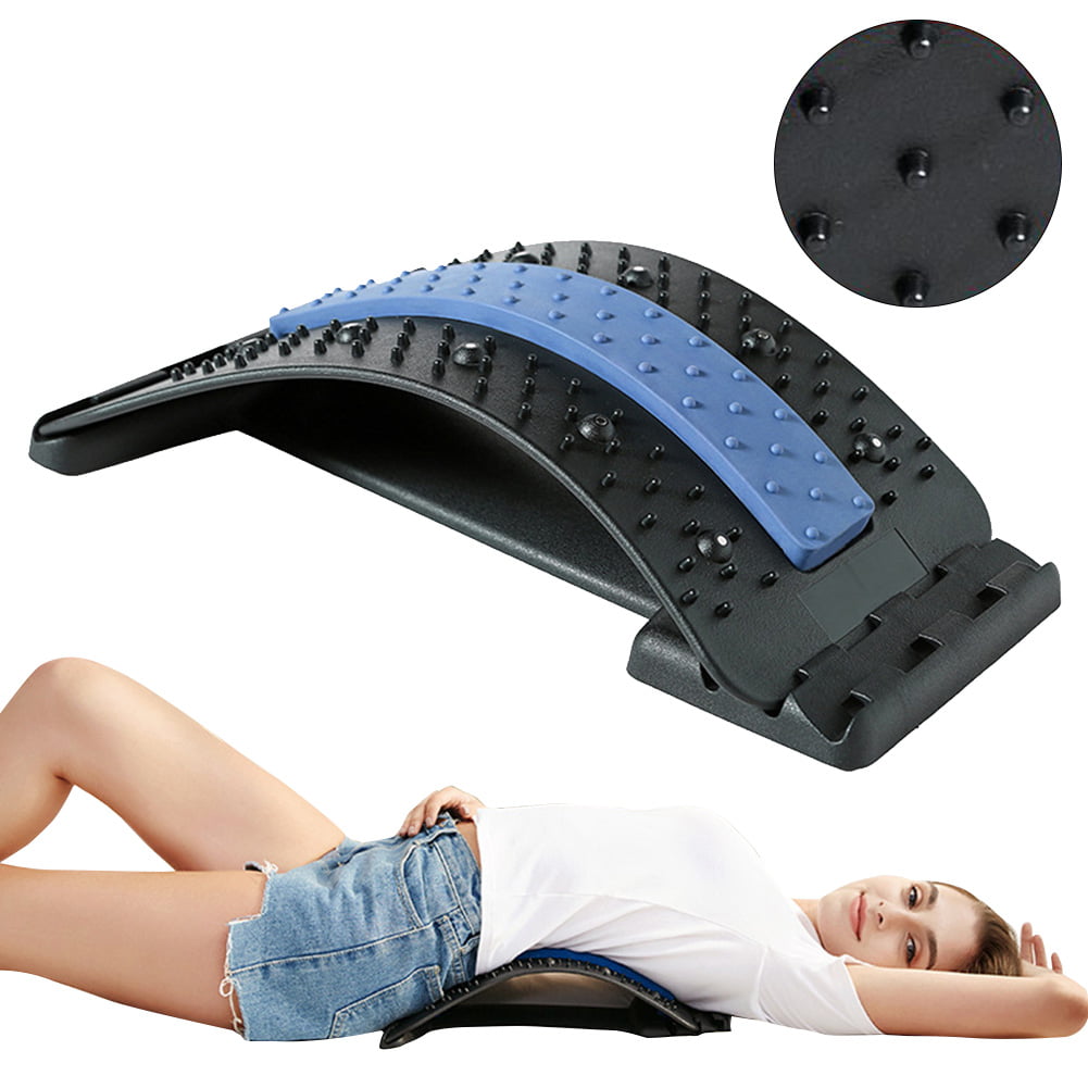 Back Stretcher Massager Lumbar Support Stretching Device