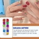 thumbnail image 4 of Qarigey Mujeres Festival Calcomanías Set Nail Glitter Flakes Accesorios de manicura Belleza Juegos de manicura Tipo3 seitruly CE012320-03B, 4 of 6