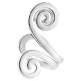 thumbnail image 2 of Maytalsory Ear Cuff Stylish Earclip Fake Earrings for Wedding Silver, 2 of 6