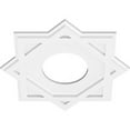 thumbnail image 3 of 24"OD x 7"ID x 13 1/4"C x 1"P Axel Architectural Grade PVC Contemporary Ceiling Medallion, 3 of 7