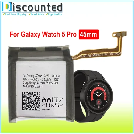 New 590mAh Replacement Battery EB-BR925ABY For Samsung Galaxy Watch 5 Pro 45mm