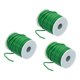 thumbnail image 1 of Uxcell 65ft/20M 3.5mm Reusable Soft Twist Ties Garden Plant Ties, Green 3 Pack, 1 of 1