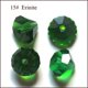 thumbnail image 1 of K9 Glass Imitation Austrian Crystal Beads Grade AAA Faceted Diamond Green 9.5~10x7~8mm Hole: 0.9~1mm, 1 of 1