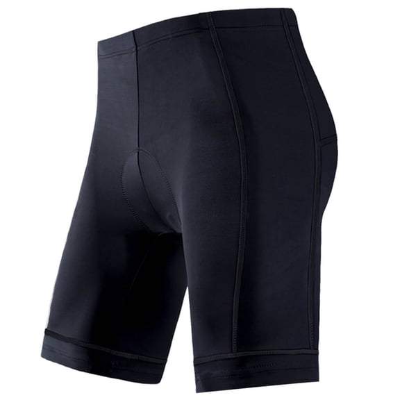 Cycling Shorts Men Padded Bike Bicycle Pants Road Biking Bottom Wear Black XL