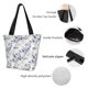 thumbnail image 4 of Disketp Indigo Tie Dye Bolsa de Hombro Casual para Mujer, Bolso Cruzado para Compras, Viajes y Uso Diario, 4 of 6