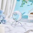 thumbnail image 4 of AHANDMAKER Rock Display Stand, Small Iron Crystal Display Holder Invertable Decorative Crystal Ball Holders for Displaying Gemstones Spheres Geodes Rocks Marbles, 2.64x2.76x2.56 Inches, Platinum, 4 of 5