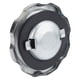 thumbnail image 1 of Tapa de la celda de combustible, tapa de combustible cromada para tanque de combustible de motor pequeño, tapa de tanque de combustible, claridad notable, 1 of 12