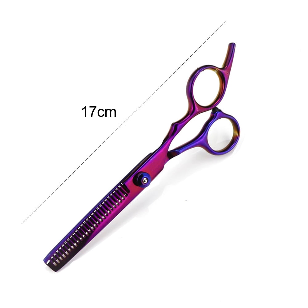 Washi 9F09 FP Purple Lilac Shears, Titanium Color Shears