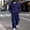 Navy, variant on UDAUDU Mens Track Suits 2 Pieces Set Hoodies Sweatpants Athletic Casual Hoodie Sets Fall Winter Tracksuits with Pocket Black M