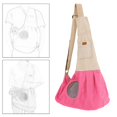 thumbnail image 1 of Bolso pequeño para perros y gatos, portabebés, suministros para mascotas, bolso cruzado, bolso de transporte para paseo diario y fin de semana, portát Rosa Yinane Portador de gatos, 1 of 8
