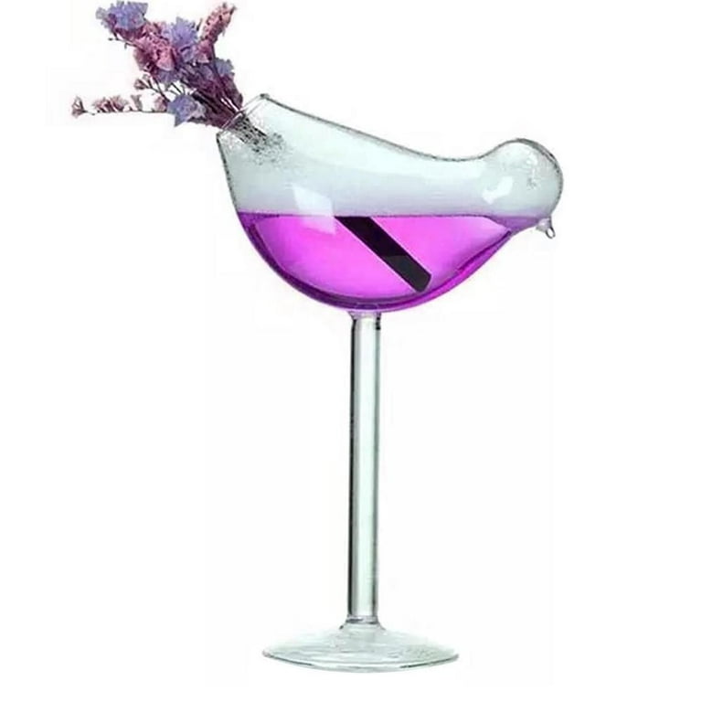 Bird Shaped Cocktail Glass