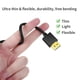 thumbnail image 5 of Cable 2.0 compatible con Cables compatibles a micro 4K@60Hz 18gbps 2160p 1080p macho-Macho Ultra suave y delgado Extremadamente flexible para HDTV Proyector portátil, 5 of 9