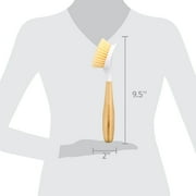 Full Circle Be Good White Bamboo/Plastic Dish Brush