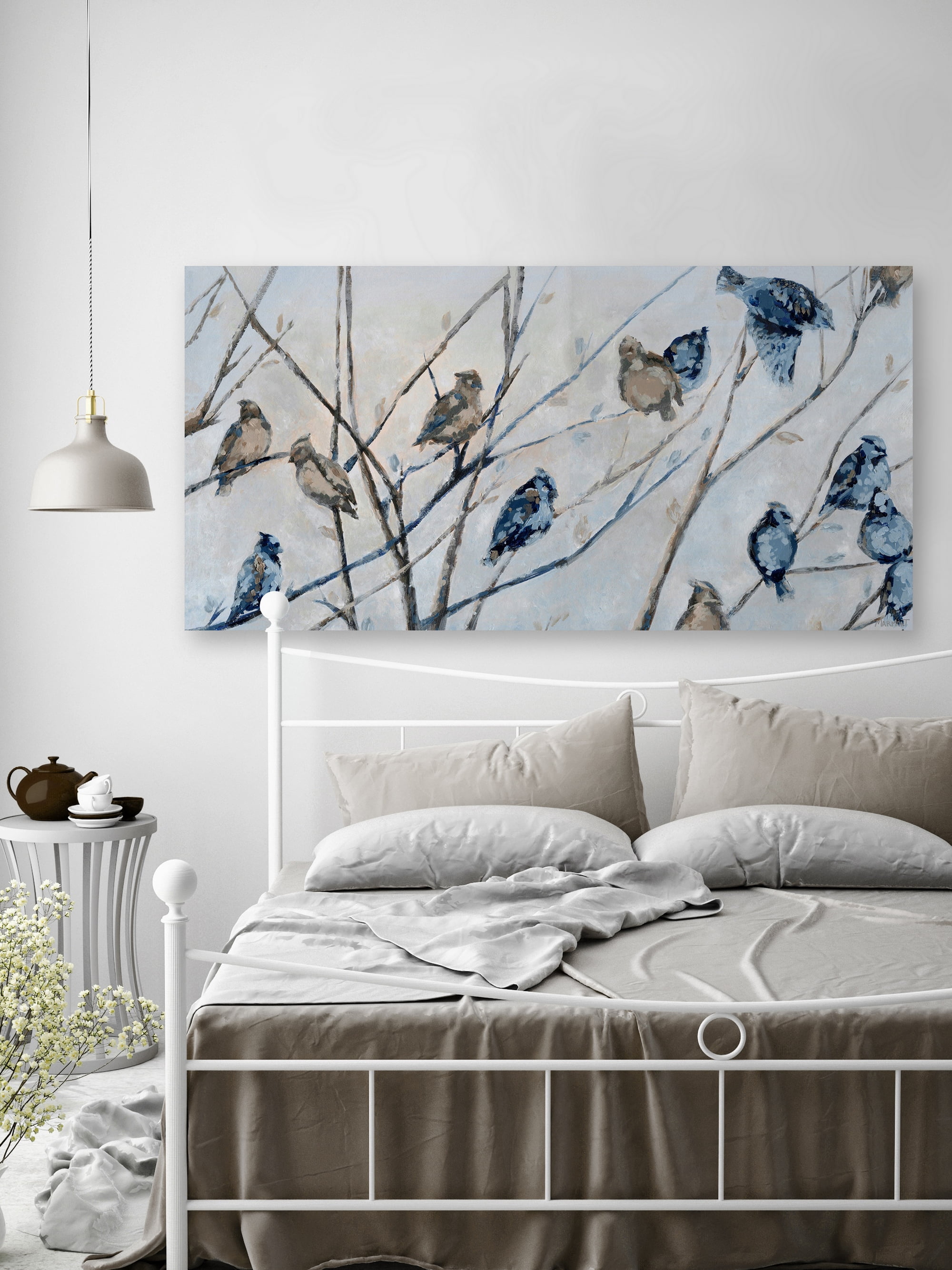 Marmont Hill Circle of Birds Canvas Wall Art