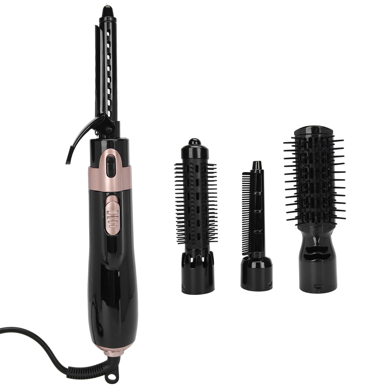 Curling Iron Hair Curler Electric Hair Curling Iron 4in1 Automatic Hair Curler Curling Iron Multifunction 2 Temperature Ceramic HeatingUS Plug 110V