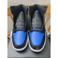 thumbnail image 4 of Ni - ke NIB Men's Size 12 Air Jordan 1 Mid- Style: DQ8426-042 Royal Blue/Black/White, 4 of 5