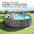 thumbnail image 3 of INTEX Round Prism Frame 15ft x 48in Above Ground Swimming Pool Set w/ Pump, 3 of 8