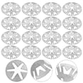 thumbnail image 4 of SHISUYAN 100pcs Car Cover Shield Pieces Heat Shield Steel Pieces Car Base Steel Sheets, 4 of 6