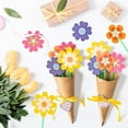 DIY Flower Bouquet Craft Kit Mother's Day Gift Flower Paper Crafts For