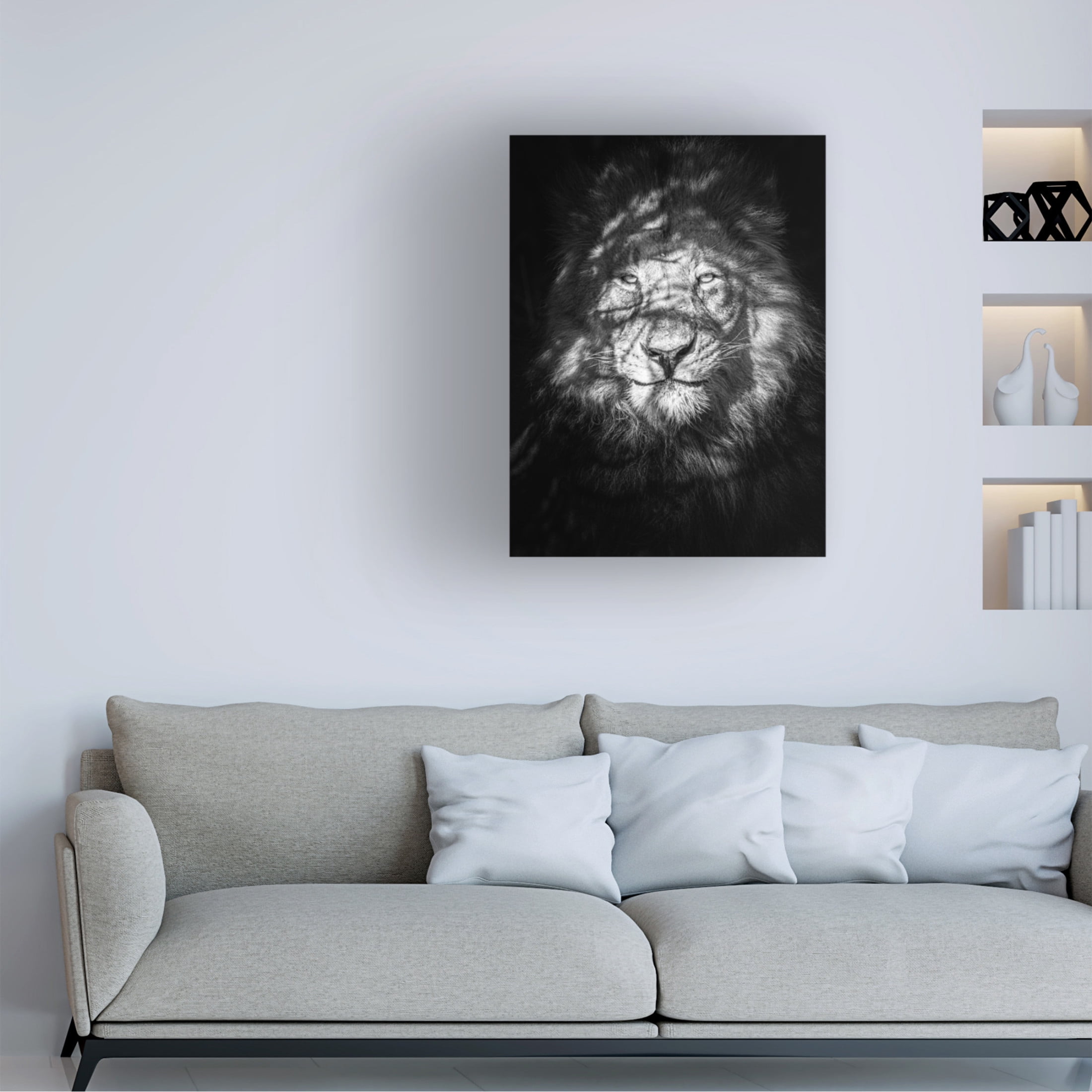 Trademark Fine Art Mike Taylor Being Watched Canvas Wall Art