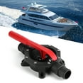 Plastic Handle Marine Manual Diaphragm Hand Bilge Water Pump for Boat