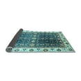 thumbnail image 2 of Ahgly Company Indoor Square Oriental Light Blue Traditional Area Rugs, 4' Square, 2 of 4
