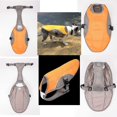 thumbnail image 3 of Dog Cooling Vest Breathable Mesh Dog Jacket Summer Cool and Comfortable Dog Coat Adjustable with Reflective Strip Pet Clothes Suitable for Large Medium and Small Dogs (Orange,M), 3 of 7