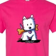 thumbnail image 4 of Inktastic Kiniart Westie with Bone T-Shirt, 4 of 5