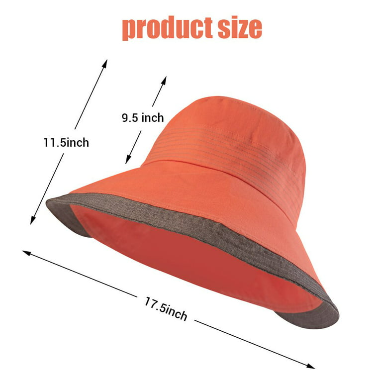 Sun Hat for Women Men Fishing Hat Sun Protection Wide Brim Bucket