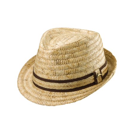 Buri Braid Fedora, Natural