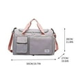 thumbnail image 2 of Crossbody Bag, Large Capacity, Multiple Compartments, Durable Cloth, for Daily Use, Secure Storage, Travel Friendly, Lightweight Design, Fashion Accessory, Urban Commuter Gear Akmoler [New Arrival], 2 of 9