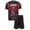 Spider-man black, variant on Marvel Spider-Man Miles Morales Toddler Boys T-Shirt and Mesh Shorts Outfit Set Toddler to Big Kid