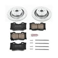 thumbnail image 3 of PowerStop Rear Z23 Evolution Sport Carbon-Fiber Ceramic Brake Pad and Drilled & Slotted Rotor Kit Fits: INFINITI NISSAN Select Models K4732, 3 of 10
