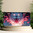 thumbnail image 4 of 1 Pcs 2D Flat License Plate Covers & Frames, A fierce tiger For Decorative Front, Waterproof For Decoration Aluminum License Plate Covers & Frames Cover For Men Women, 12" X 6", 4 of 6